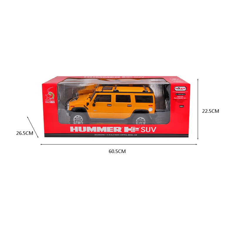 ماشین بازی کنترلی مدل جیپ هامر  HUMMER H2 1:12 کد 960