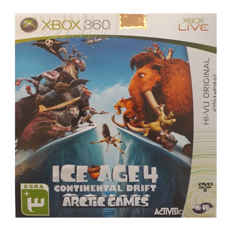 بازی ice age 4 مخصوص xbox 360 بازی ice age 4 مخصوص xbox 360