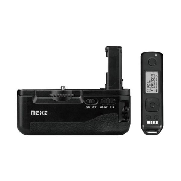 گریپ باتری دوربین مایک مدل Pro مناسب برای دوربین سونی A7R III به همراه ریموت بی سیم
