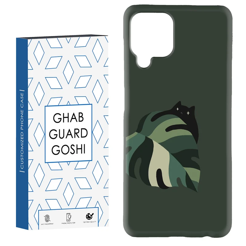 کاور قاب گارد گوشی طرح گربه کد Dimo-048 مناسب برای گوشی موبایل سامسونگ Galaxy A12 / Galaxy M12