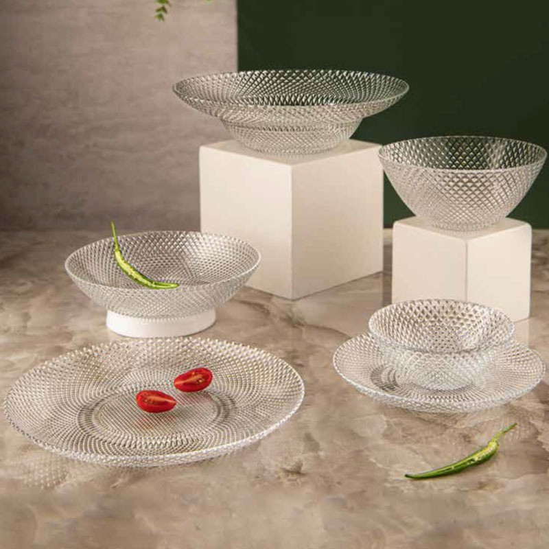 سرویس غذاخوری 33 پارچه 6 نفر نوری تازه مدل پیکسل کد NT20002100T