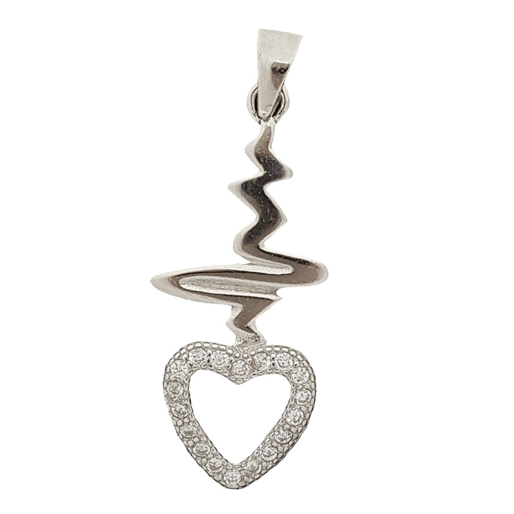 آویز گردنبنر نقره زنانه مدل 800