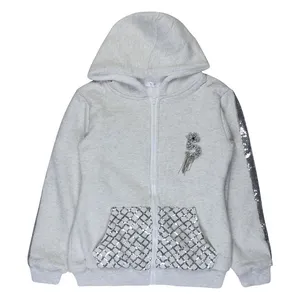 سویشرت دخترانه مدل  کلاه دار 30011