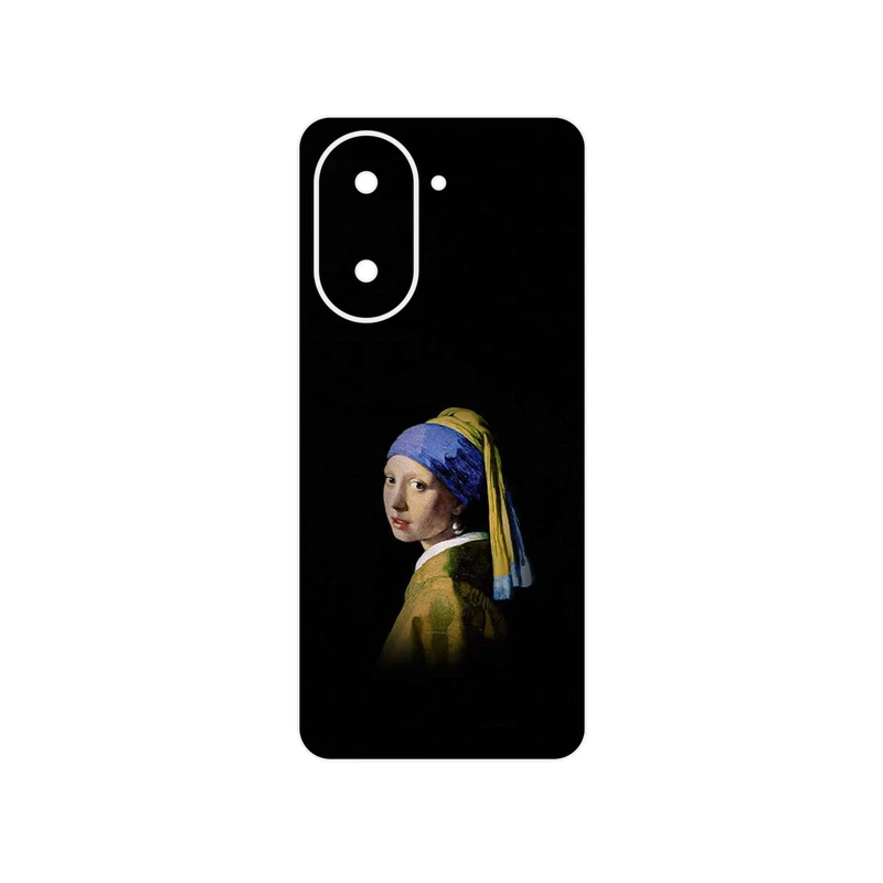 برچسب پوششی ماهوت مدل Girl with a Pearl Earring of Vermeer مناسب برای گوشی موبایل شیائومی Poco C71