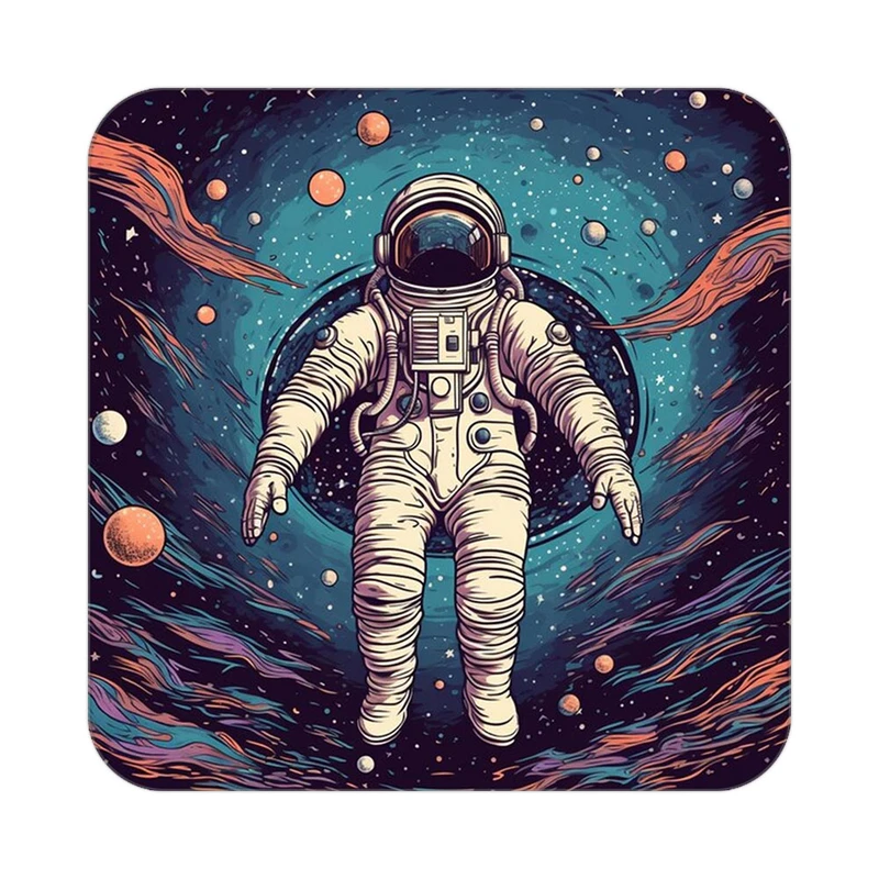 زیر لیوانی کاکتی طرح فضانورد مدل mp46385