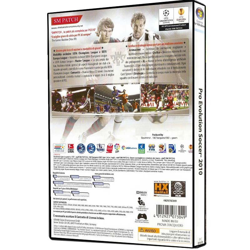 بازی PES 2010 مخصوص PC