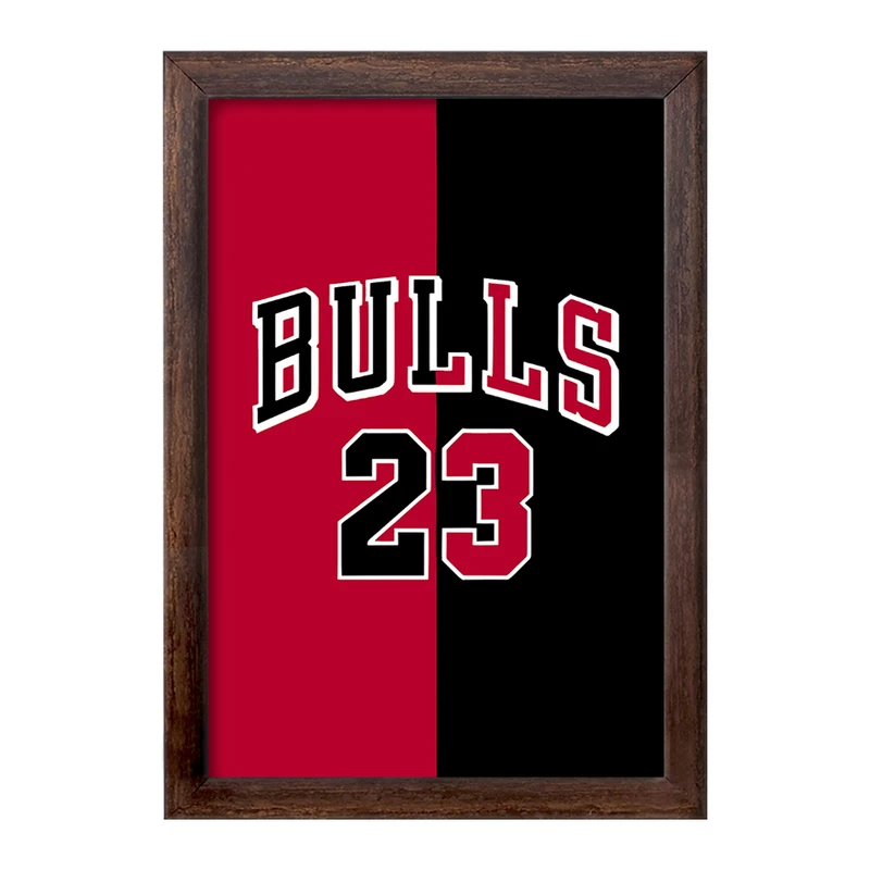 تابلو خندالو طرح شیکاگو بولز (Chicago Bulls) کد F6941