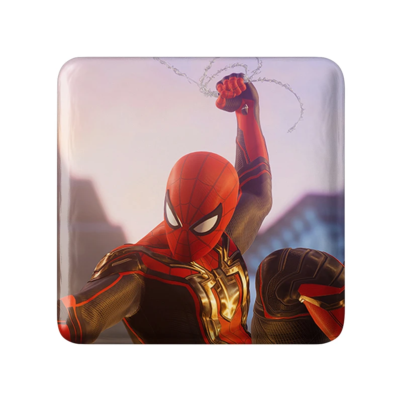 پیکسل خندالو طرح پیتر پارکر مردعنکبوتی مدل مربعی کد 30841