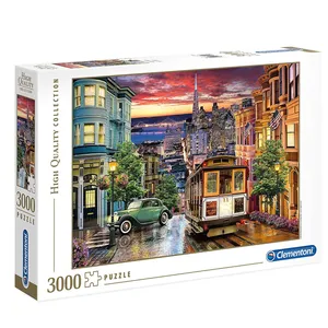 پازل 3000 تکه کلمنتونی مدل san francisco کد 33547
