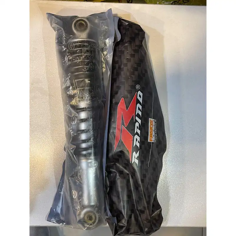 کمک فنر عقب راپیدو مدل 125 ضخیم مناسب برای هوندا 125 به همراه اسپیسر بسته 4 عددی