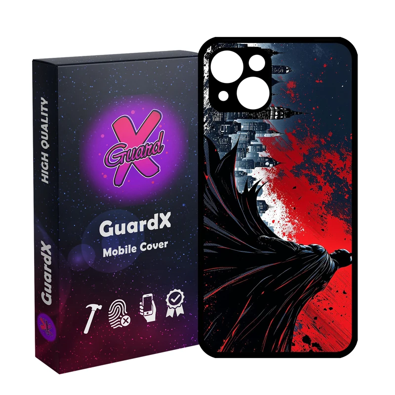 کاور گارد ایکس طرح Batman مدل 11087 مناسب برای گوشی موبایل اپل iPhone 13