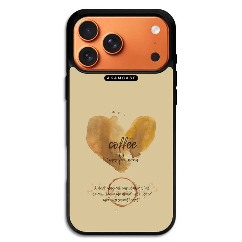 کاور آکام مدل AMC-WA17PROMAX-COFFEE-15 مناسب برای گوشی موبایل اپل iPhone 17 Pro Max