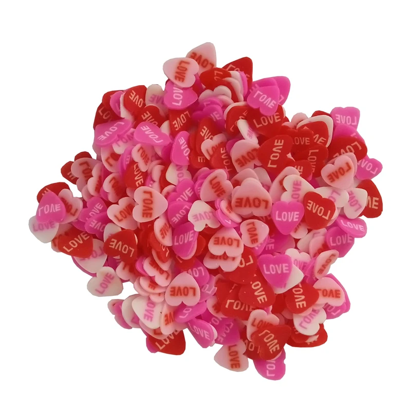 فیمو مدل قلب love بسته 250 عددی