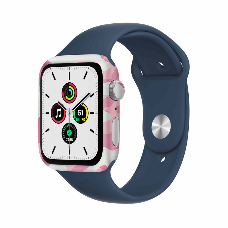 برچسب ماهوت طرح Army_Pink مناسب برای اپل واچ Watch Se 44mm