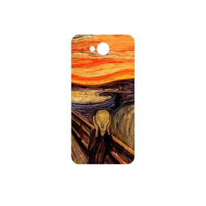MAHOOT The Scream of Munch Cover Sticker for HTC Desire 650