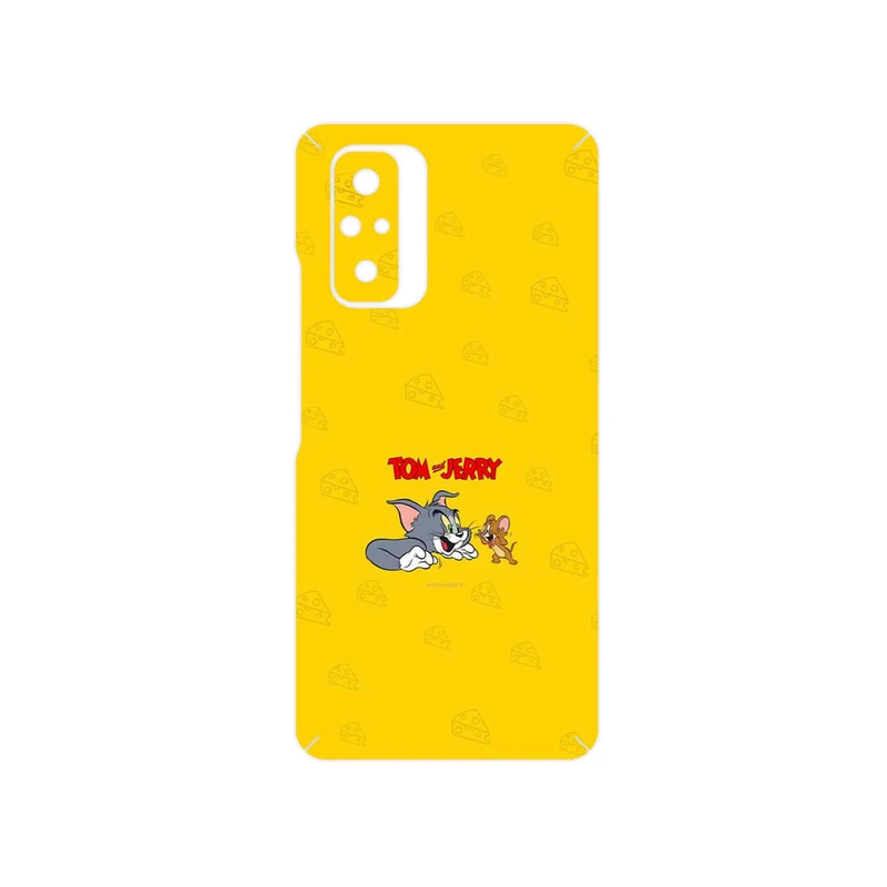 برچسب پوششی ماهوت مدل Tom and Jerry مناسب برای گوشی موبایل شیائومی Redmi Note 10 Pro