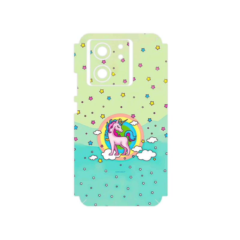 برچسب پوششی ماهوت مدل Rainbow unicorn adventure مناسب برای گوشی موبایل شیائومی 13T Pro