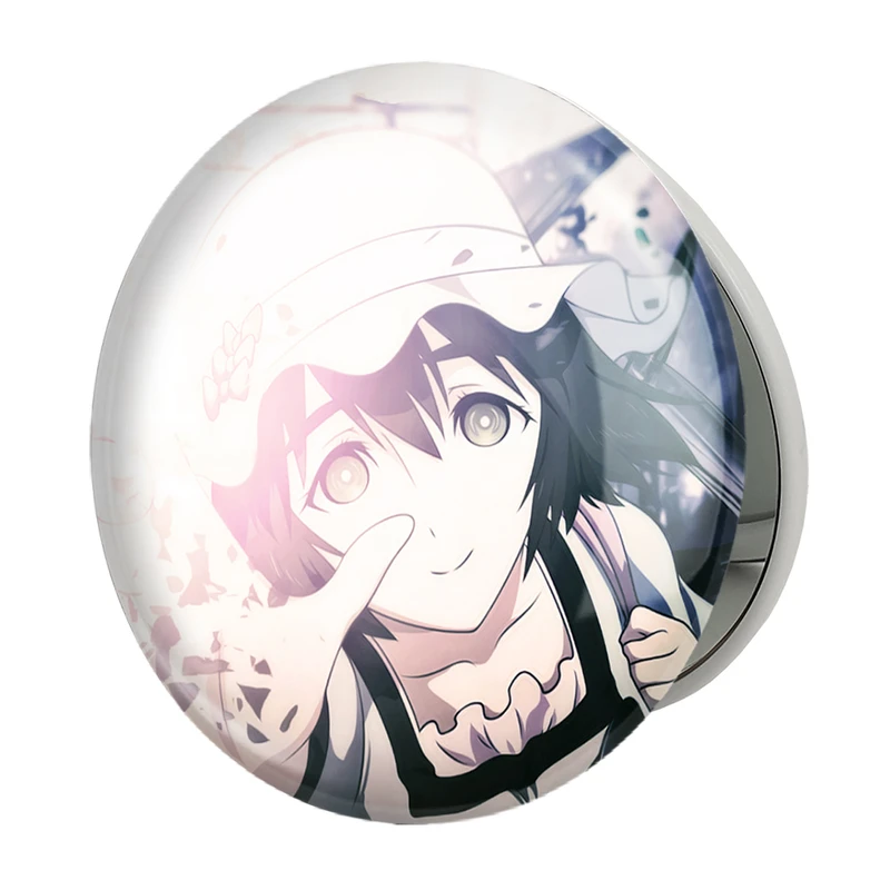 آینه جیبی خندالو طرح مایوری شینا انیمه اشتاینز گیت مدل تاشو کد 17479 