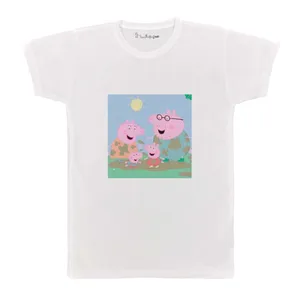 تی شرت بچگانه پرمانه طرح پپا پیگ کد pmt.4760