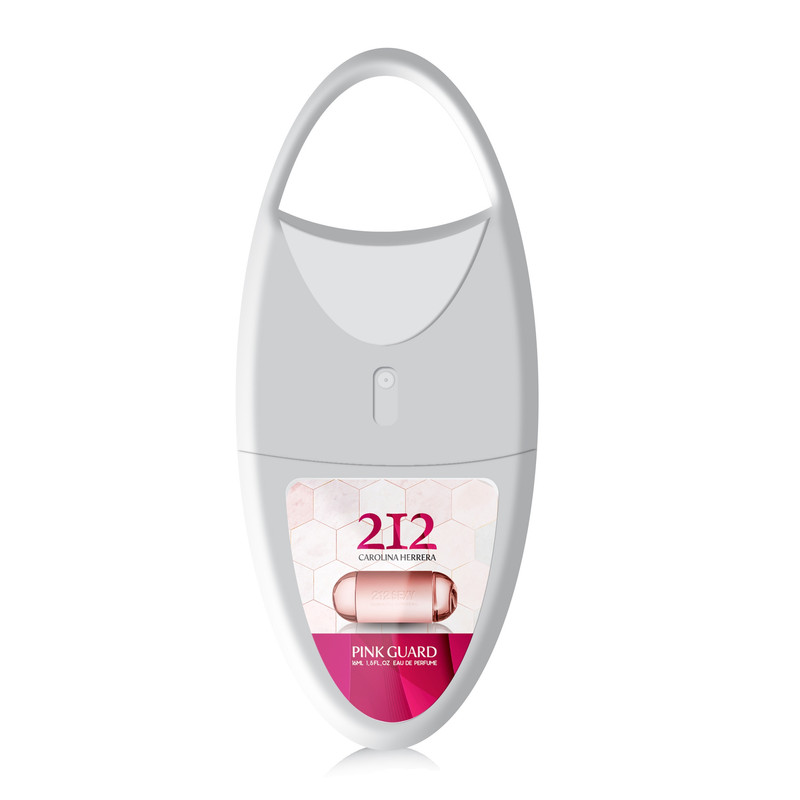 عطر جیبی زنانه پینک گارد مدل Carolina Herrera 212 حجم 16 میلی لیتر عطر جیبی زنانه پینک گارد مدل Carolina Herrera 212 حجم 16 میلی لیتر