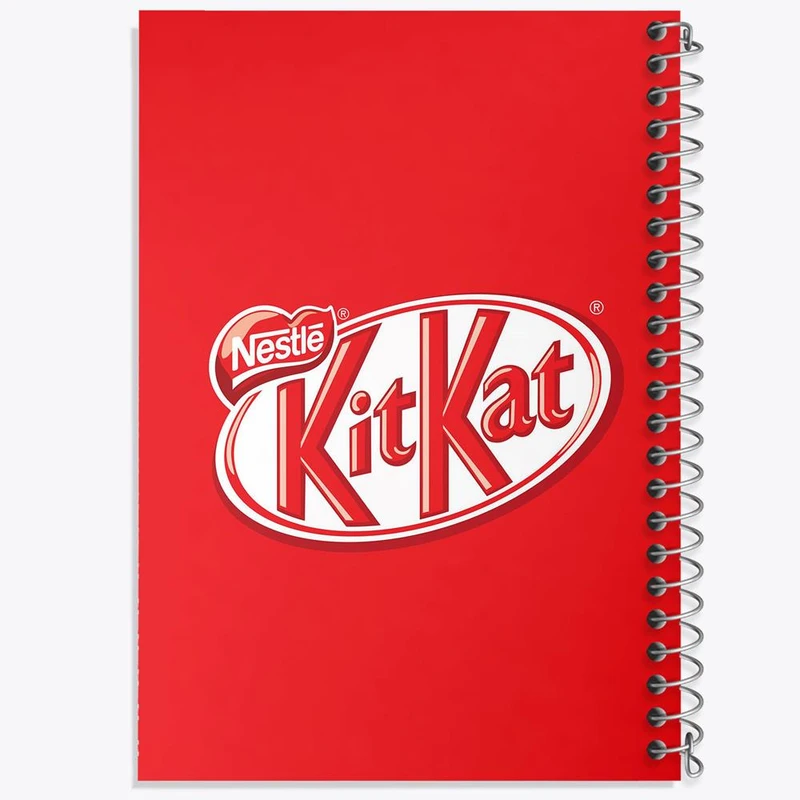 دفتر مشق 100 برگ خندالو طرح کیت کت Kit Kat کد 6206