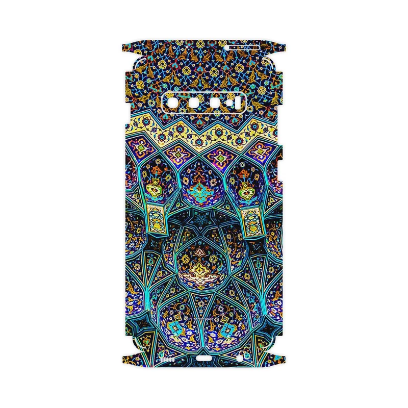 برچسب پوششی ماهوت مدل Iran Tile 14-FullSkin مناسب برای گوشی موبایل سامسونگ Galaxy S10 Plus