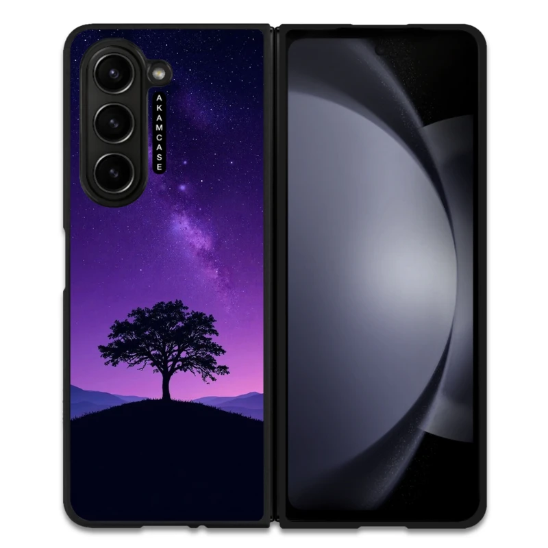کاور آکام مدل AMC-WSGZFOLD5-LAVENDER-19 مناسب برای گوشی موبایل سامسونگ Galaxy Z Fold 5
