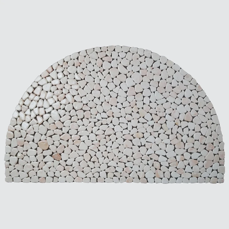 پادری مدل سنگی نیم دایره سایز 100x60 سانتیمتر