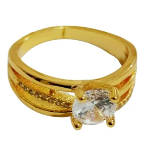 انگشتر زنانه مدل تک نگین