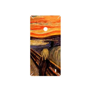 MAHOOT The Scream of Munch Cover Sticker for Nokia Lumia 520