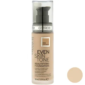 کرم پودر کاتریس سری  Even Skin Tone مدل Even Vanilla 010 حجم 30 میلی لیتر