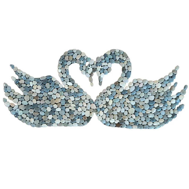 پادری طرح سنگی مدل دو قو سایز 100x50 سانتی متر