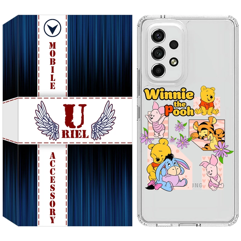 کاور یوریل مدل Clear کد 56 طرح کارتونی مناسب برای گوشی موبایل سامسونگ Galaxy A72