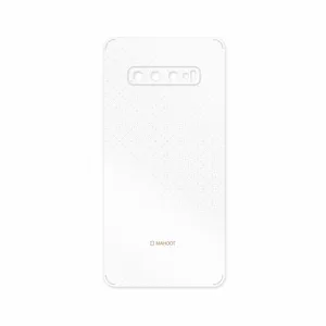 MAHOOT Cloud Transparent Cover Sticker for Samsung Galaxy S10 Plus