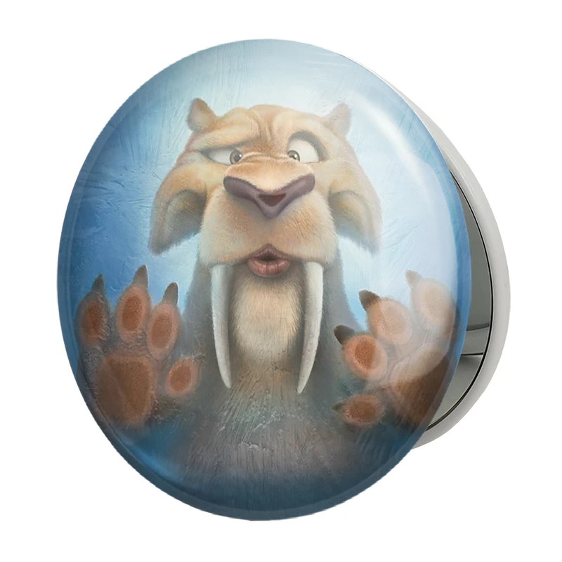 آینه جیبی خندالو طرح انیمیشن عصر یخبندان Ice Age مدل تاشو کد 1910 