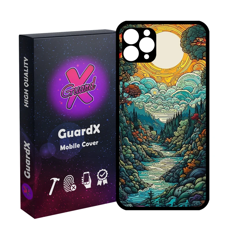 کاور گارد ایکس طرح منظره مدل Glass10767 مناسب برای گوشی موبایل اپل iPhone 11 Pro Max