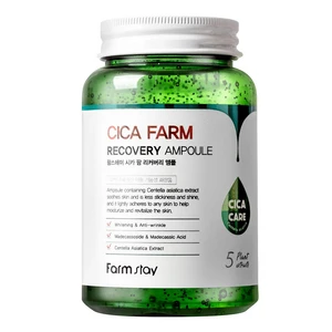 سرم پوست فارم استی مدل CICA FARM RECOVERY AMPOULE حجم 250 میلی لیتر