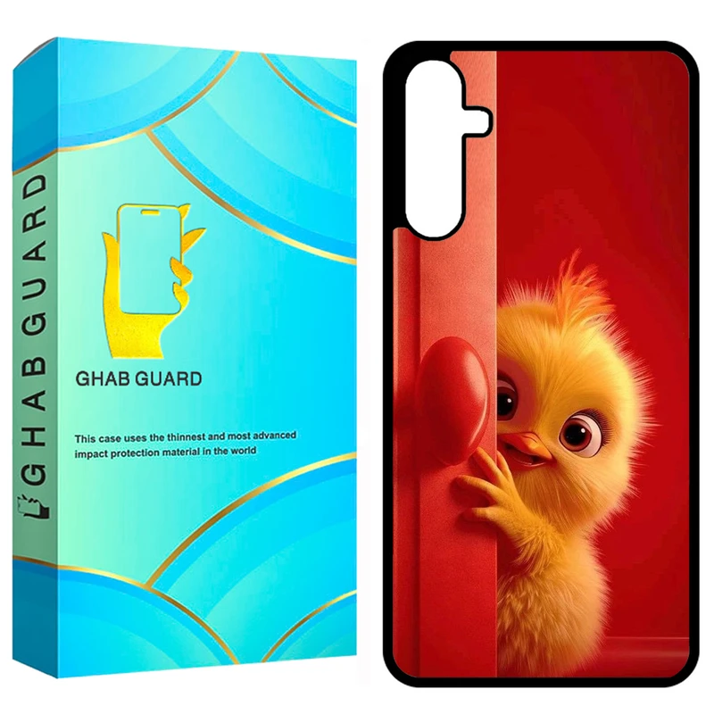 کاور قاب گارد طرح جوجه مدل GCHPA14 مناسب برای گوشی موبایل سامسونگ Galaxy A14 4G / A14 5G / M14 5G