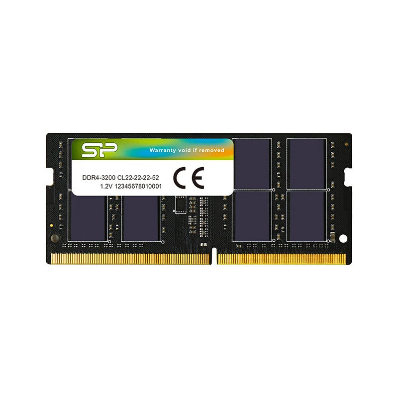 رم لپ‌تاپ DDR4 تک کاناله 3200 مگاهرتز CL22 سیلیکون پاور مدل SP ظرفیت 8 گیگابایت