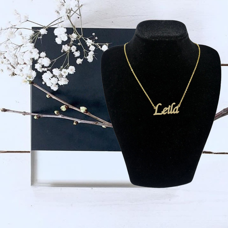 گردنبند زنانه آی جواهر مدل لیلا کد M1007