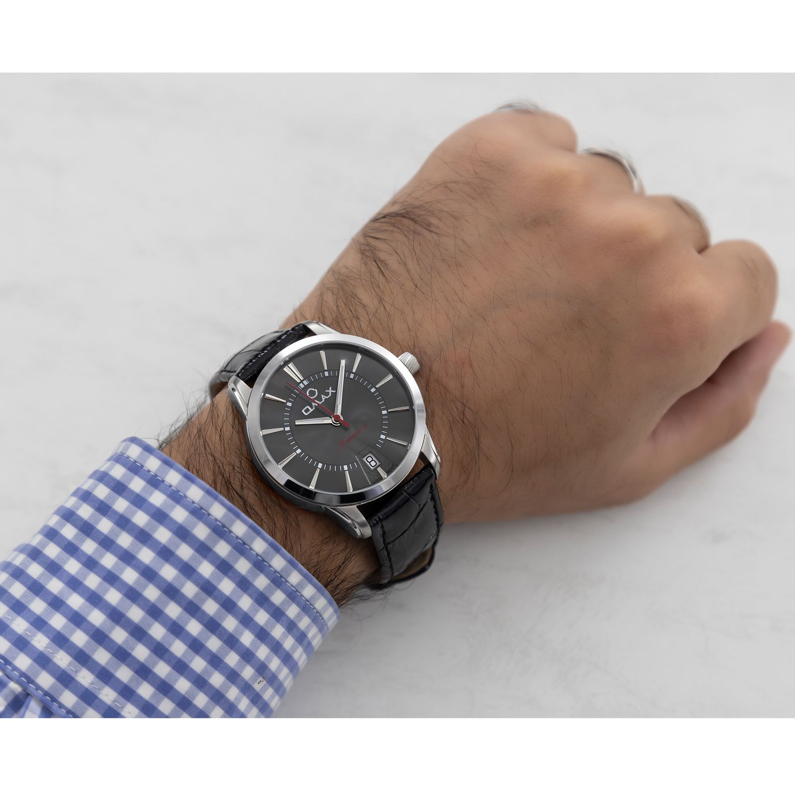 ساعت مچی عقربهای مردانه اوماکس مدل MG14P92IO - - 3