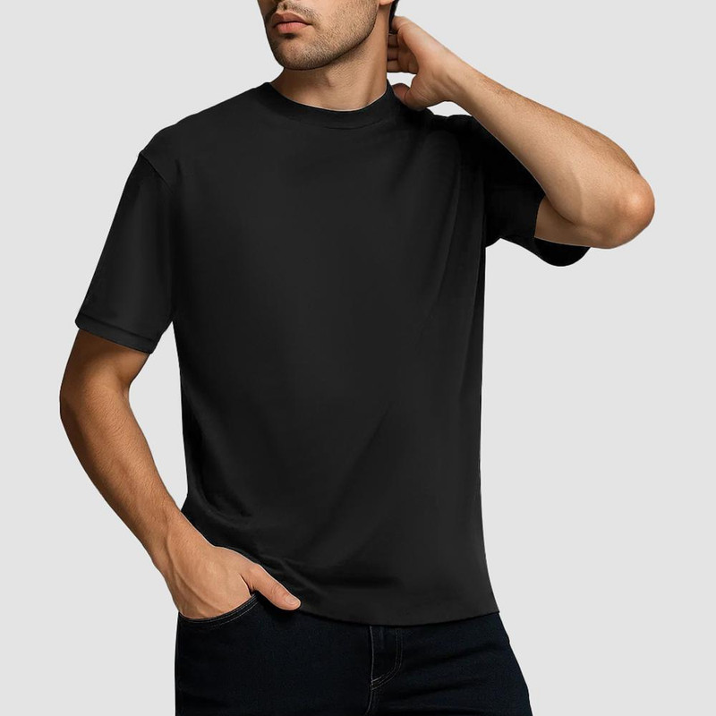 تی شرت آستین کوتاه مردانه کروم