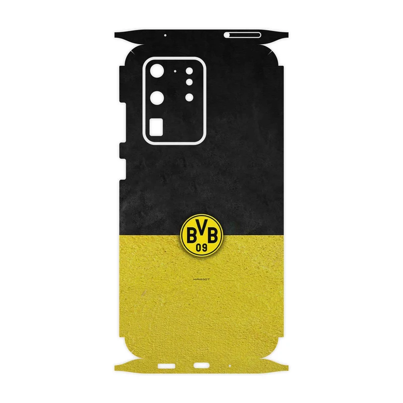 برچسب پوششی ماهوت مدل Borussia Dortmund FC-FullSkin مناسب برای گوشی موبایل سامسونگ Galaxy S20 Ultra