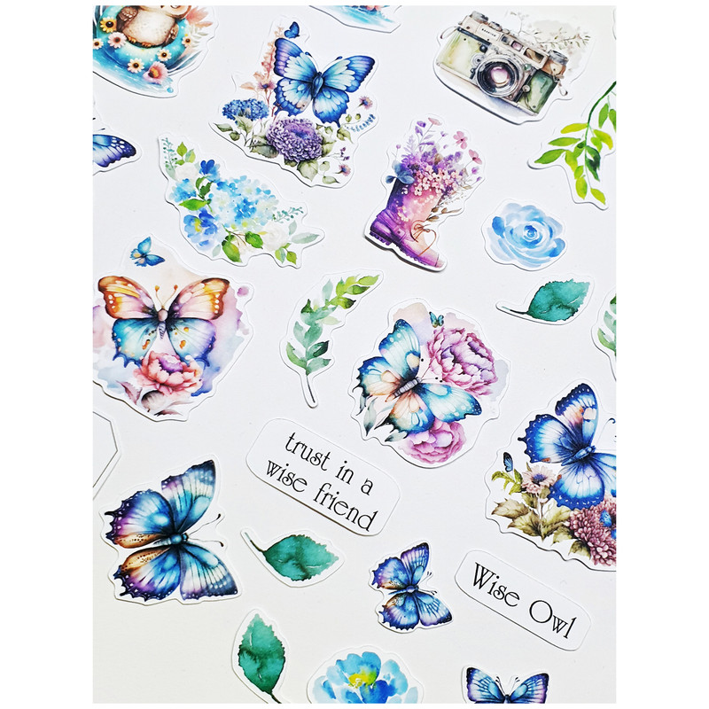 کارت پستال مدل WISE OWL بولت ژورنال و اسکرپ بوک
