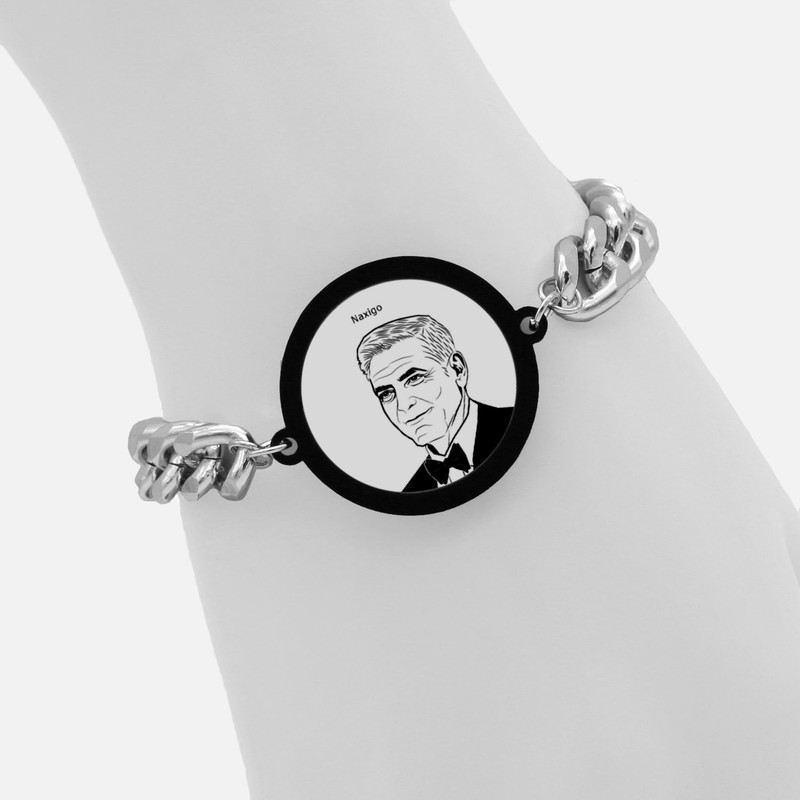 دستبند ناکسیگو مدل جورج کلونی کد BZ7607