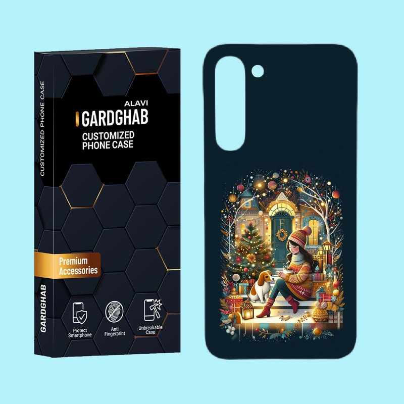 کاور گارد قاب علوی مدل هنری مناسب برای گوشی موبایل سامسونگ Galaxy S23 Plus