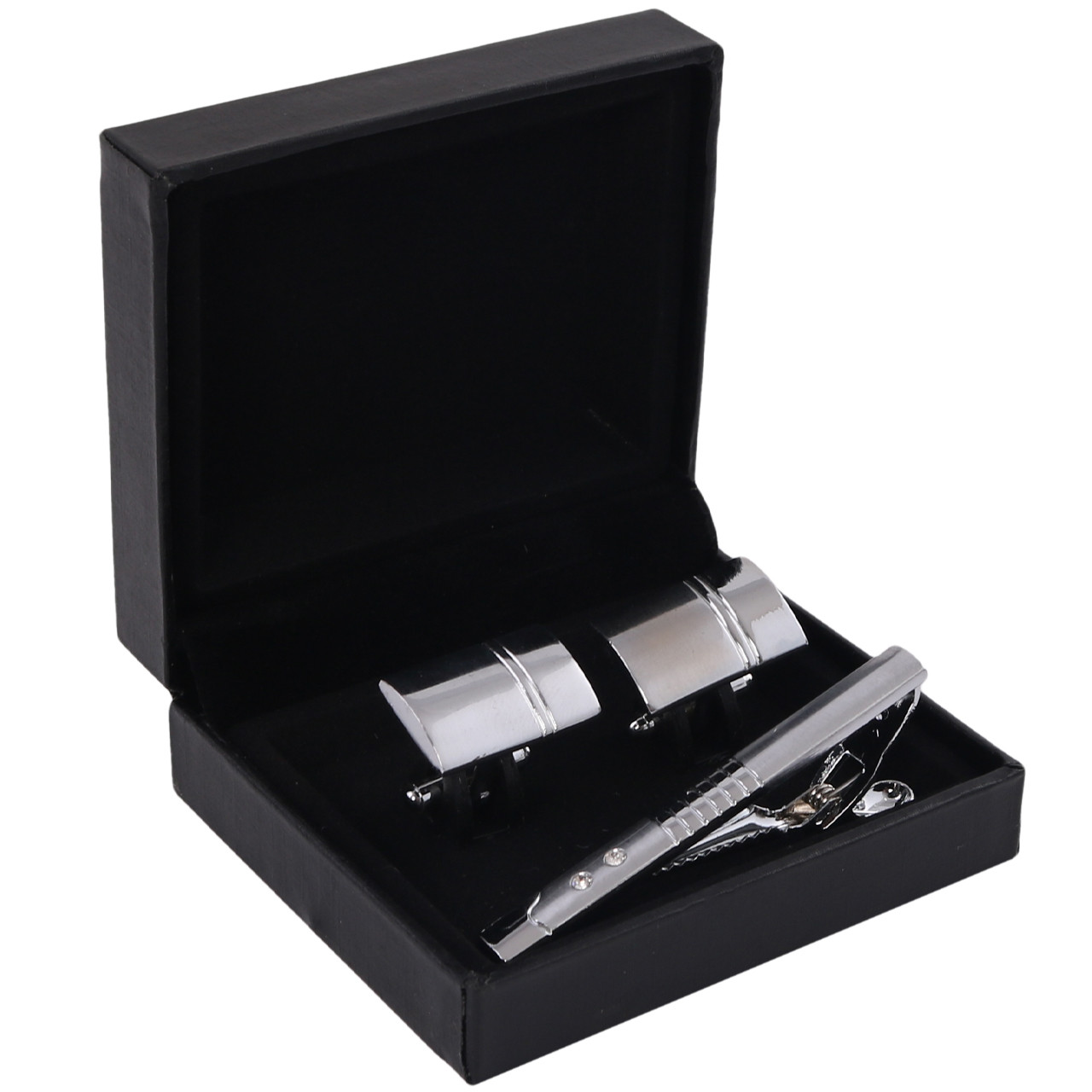 ست دکمه سردست و گیره کراوات مردانه کد 105266 ست دکمه سردست و گیره کراوات مردانه کد 105266