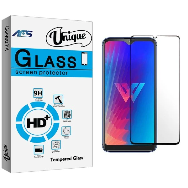 محافظ صفحه نمایش شیشه ای ای اف اس مدل Unique مناسب برای گوشی موبایل ال جی W30