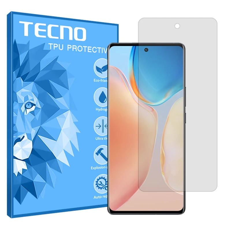 محافظ صفحه نمایش شفاف تکنو مدل Resistant مناسب برای گوشی موبایل ویوو X70 Pro Plus