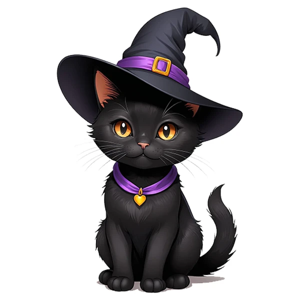 استیکر پارچه و لباس پاد آفرین طرح گربه کد 4166